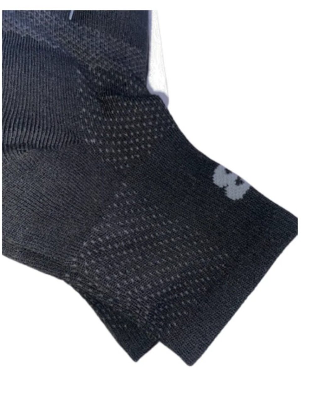 New Balance 3 Pair Men's Black Cushioned Ankle Socks Shoe Size 8-12.5 - Picture 3 of 4